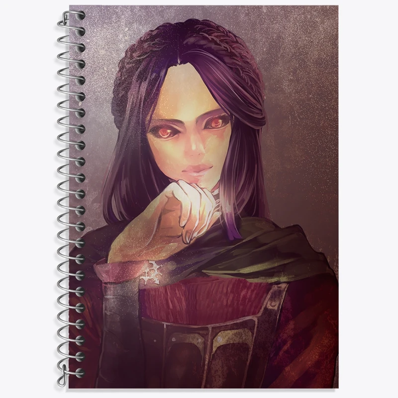 دفتر لغت 50 برگ خندالو طرح بازی اسکایریم (Skyrim) کد 32768