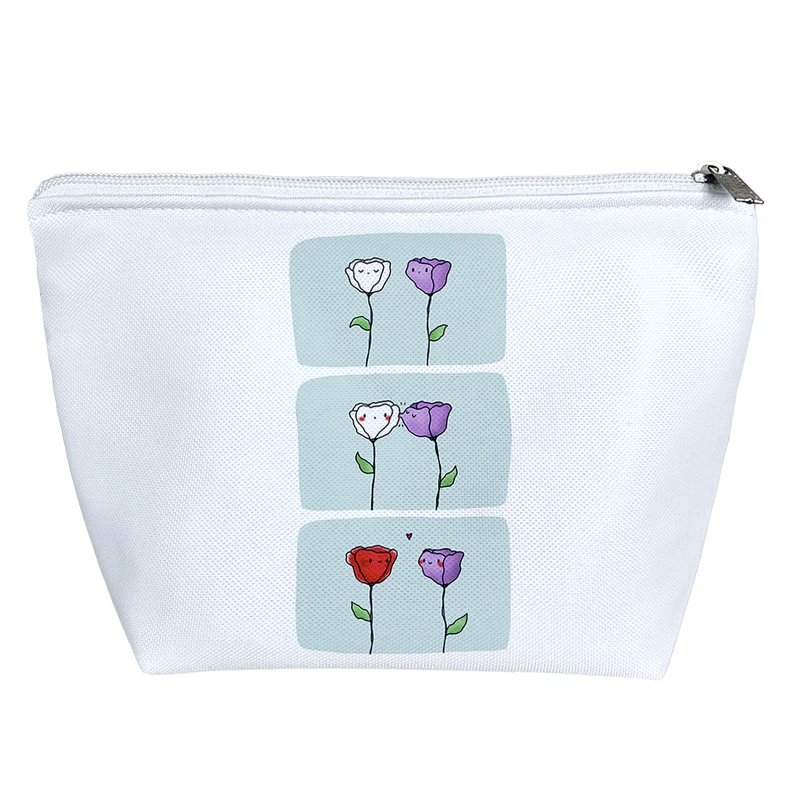 کیف لوازم آرایش دخترانه خندالو مدل عاشقانه کد H175