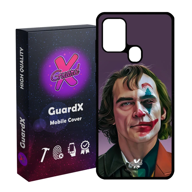 کاور گارد ایکس طرح Joker مدل Glass10083 مناسب برای گوشی موبایل سامسونگ Galaxy A21s