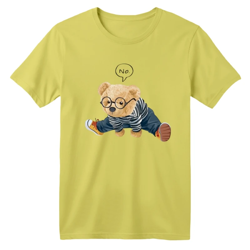 تی شرت آستین کوتاه بچگانه مدل تدی ورزشکار