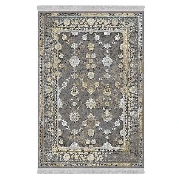 فرش پارچه‌ای دفه مدل فرشینه طرح مدرن کد 14