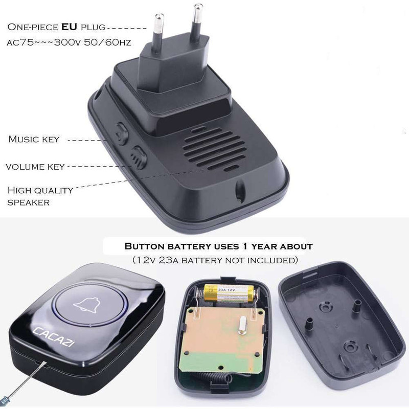 زنگ بی سیم مدل A10