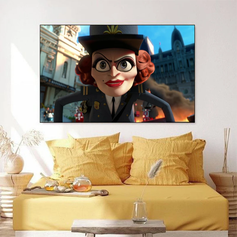 تابلو شاسی مدل کاپیتان چنسل انیمیشن ماداگاسکار 3