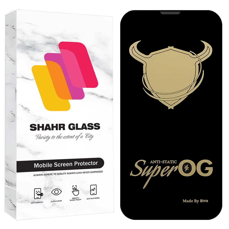 محافظ صفحه نمایش شهر گلس مدل SOSOG مناسب برای گوشی موبایل اپل iPhone 15 Pro