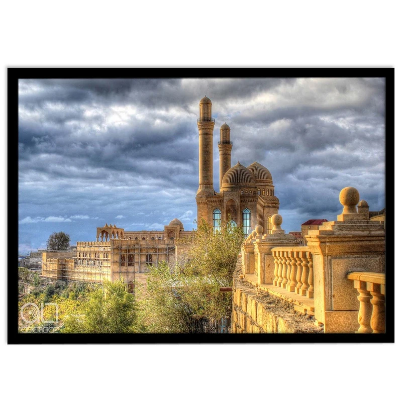 تابلو نوری بکلیت طرح بافت مذهبی باکو مدل B-14192