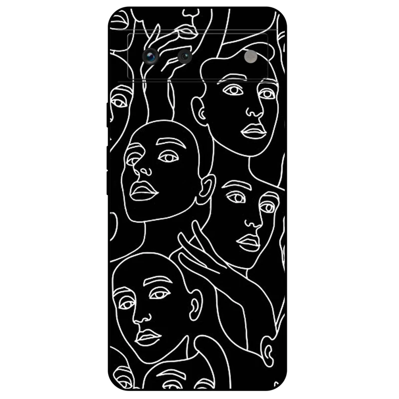 کاور مگافون طرح دخترانه مدل 7762 مناسب برای گوشی موبایل گوگل Pixel 6A