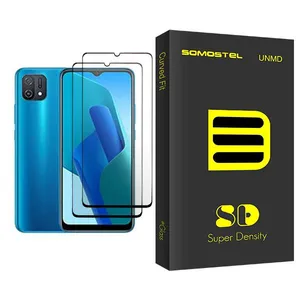 Somastel SD Glass MIX002 Screen Protector For Oppo A16K Pack Of 2