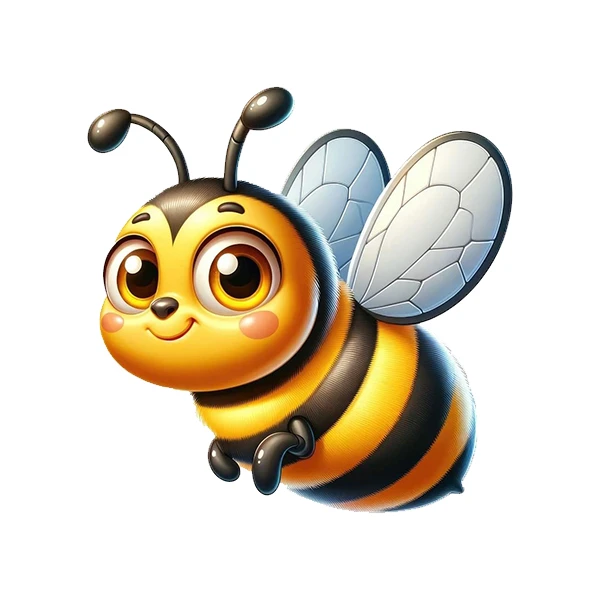 استیکر پارچه و لباس پاد آفرین طرح زنبور کد 1234