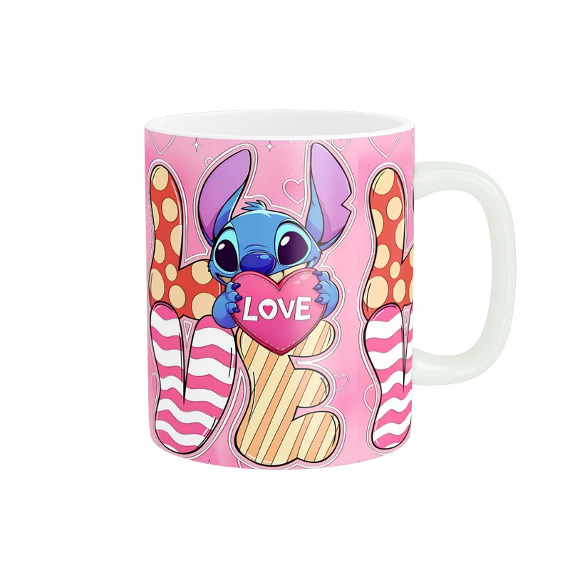 ماگ پادآفرین مدل کارتون استیچ و لیلو Stitch کد PM3816