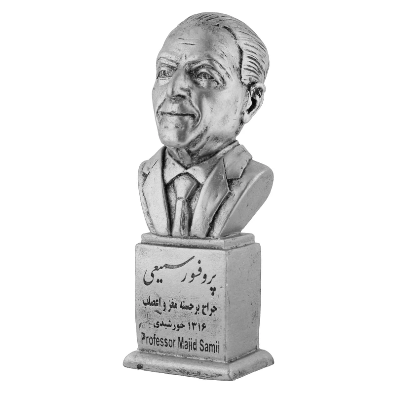 تندیس یادمان مدل سردیس پروفسور مجید سمیعی کد S156-4