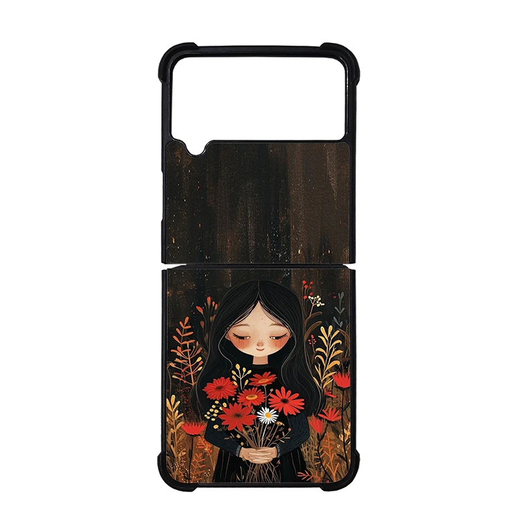 کاور گالری وبفر طرح نقاشی مناسب برای گوشی موبایل سامسونگ Galaxy Z Flip4