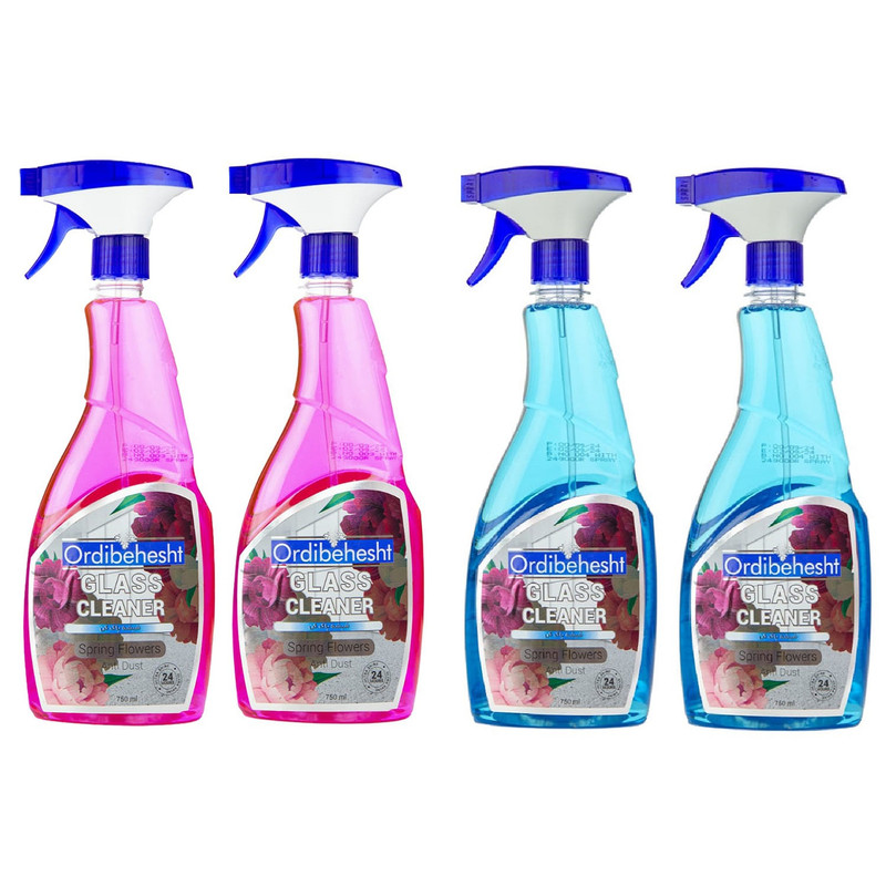 شیشه پاک کن اردیبهشت مدل 02 مجموعه 4 عددی
