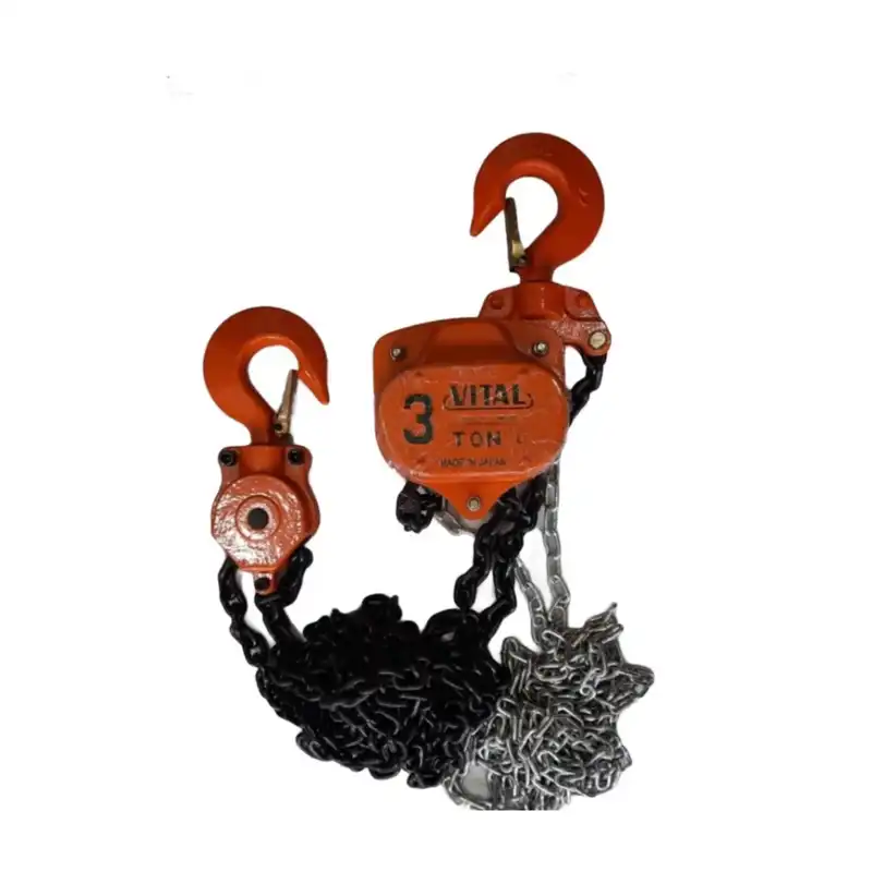 بالابر زنجیری ویتال مدل VL ظرفیت 3 تن