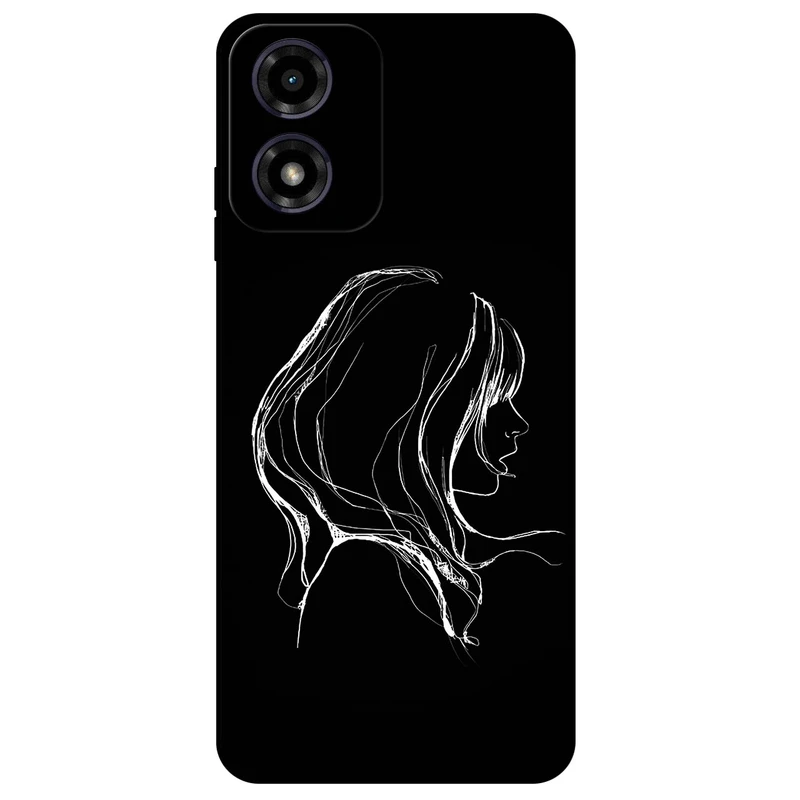 کاور مگافون طرح دخترانه مدل 7766 مناسب برای گوشی موبایل موتورولا Moto G04 4G