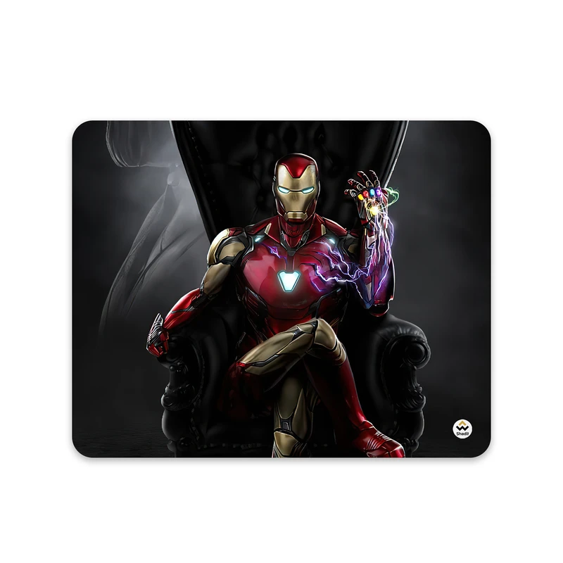 ماوس پد شادیت مدل Iron Man کد614 سایز 24*19 سانتی متر