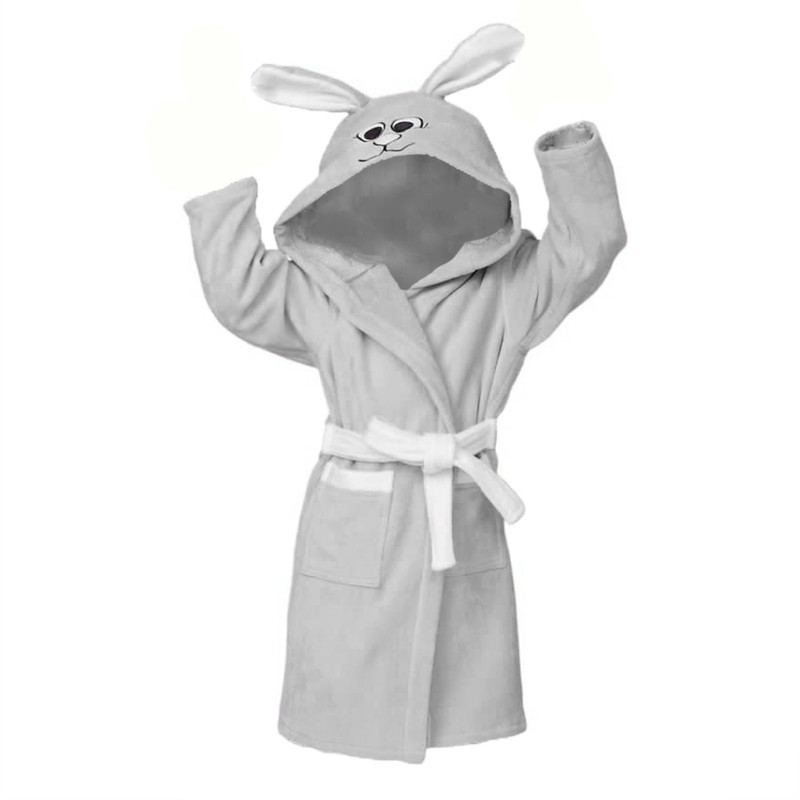 حوله پالتویی کودک پودایران مدل خرگوش سایز 90 سانتی‌متر