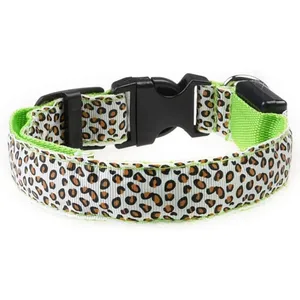 قلاده سگ مدل چراغ دار کد S-WHT-GR