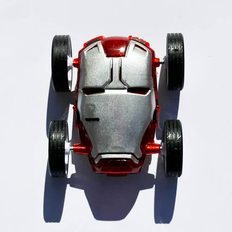 ماشین بازی مدل  قدرتی مرد آهنی دو طرفه