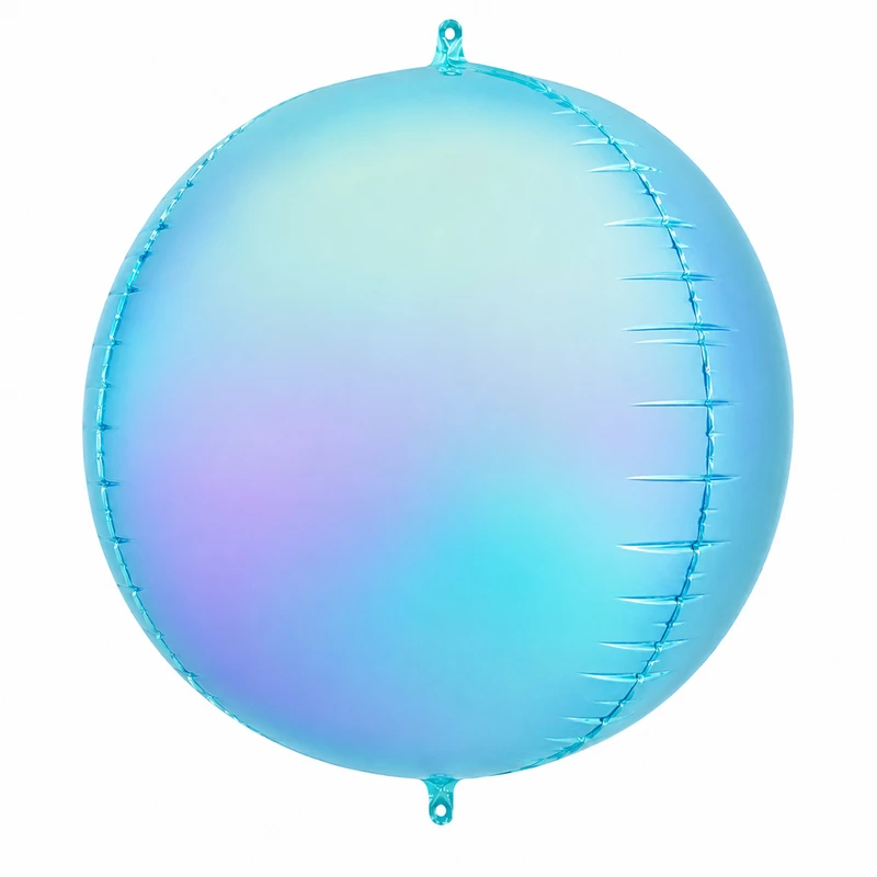 بادکنک فویلی مدل اوربز کد KP-2156-12in-Tiffany