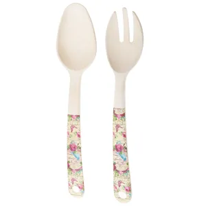 قاشق و چنگال سرو سالاد مدل B45 مجموعه 2 عددی 