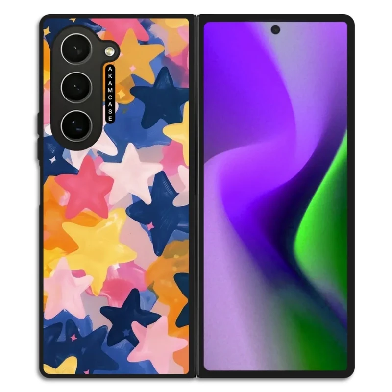 کاور آکام مدل AMC-WSGZFOLD6-STARS-26 مناسب برای گوشی موبایل سامسونگ Galaxy Z Fold 6
