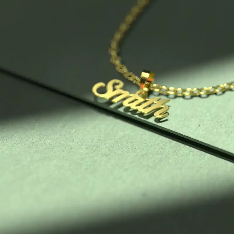 گردنبند طلا 18 عیار زنانه مدوپد مدل Smith