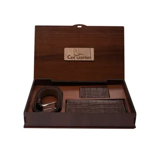 ست هدیه مردانه چرم کن ا مدل D-171