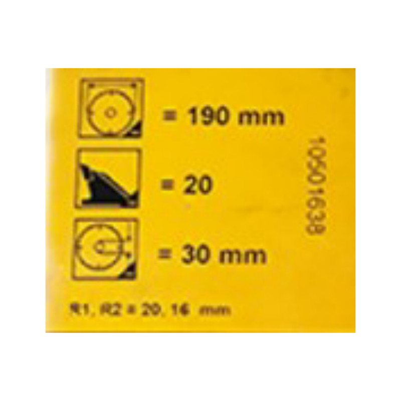 تیغه اره دیسکی نجاری اروین مدل 1638 سایز 190 میلیمتر تیغه اره دیسکی نجاری اروین مدل 1638 سایز 190 میلیمتر