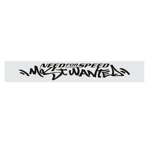 برچسب شیشه خودرو طرح ویندشیلد مدل آفتابگیر-MOST WANTED