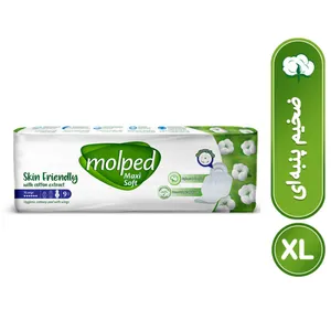 نوار بهداشتی مولپد مدل 1EXTRA سایز خیلی بزرگ بسته 9 عددی