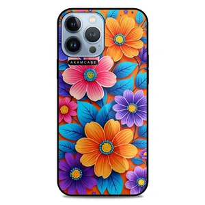 AKAM AMC-WA13PROMAX-FLOWERS-39 Cover For Apple iPhone 13 Pro Max