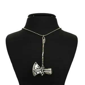گردنبند مردانه طرح تبر کد g144