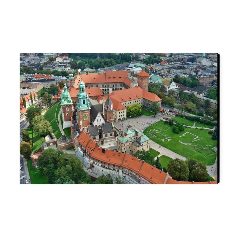 تابلو شاسی عرش طرح گردشگری لهستان مدل قلعه واول کد As5952