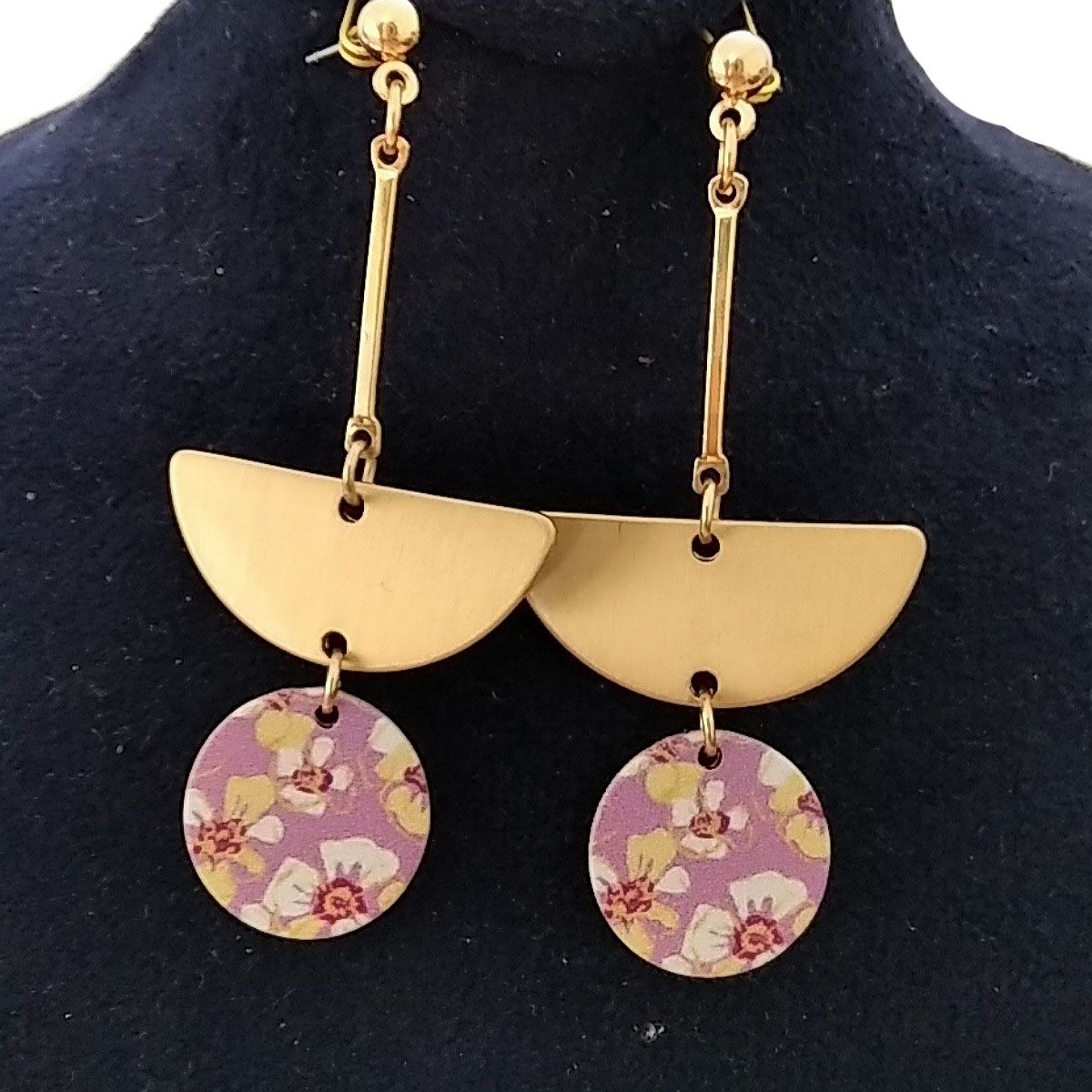 گوشواره زنانه اکسسورایز مدل بهار کد B62 -  - 3