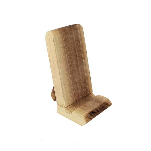 پایه نگهدارنده گوشی موبایل و تبلت بامس هنر پارسه مدل چوبی 
