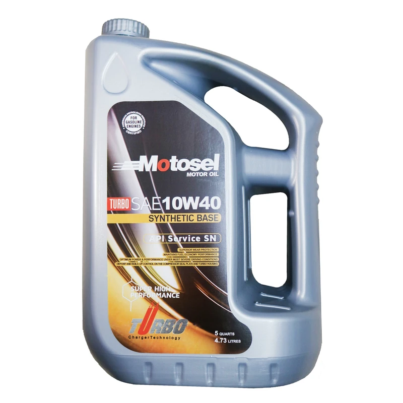 عکس شماره 2 : روغن موتور خودرو موتوسل مدل sn 10w_40 حجم 4.73 لیتر