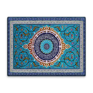 کاشی اطلس آبی طرح علی بن موسی مدل T4976