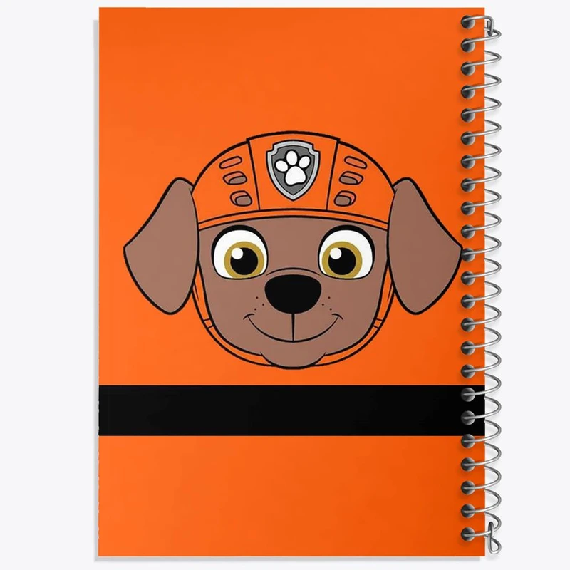 دفتر نقاشی 50 برگ خندالو مدل انیمیشن سگ های نگهبان کد 26923