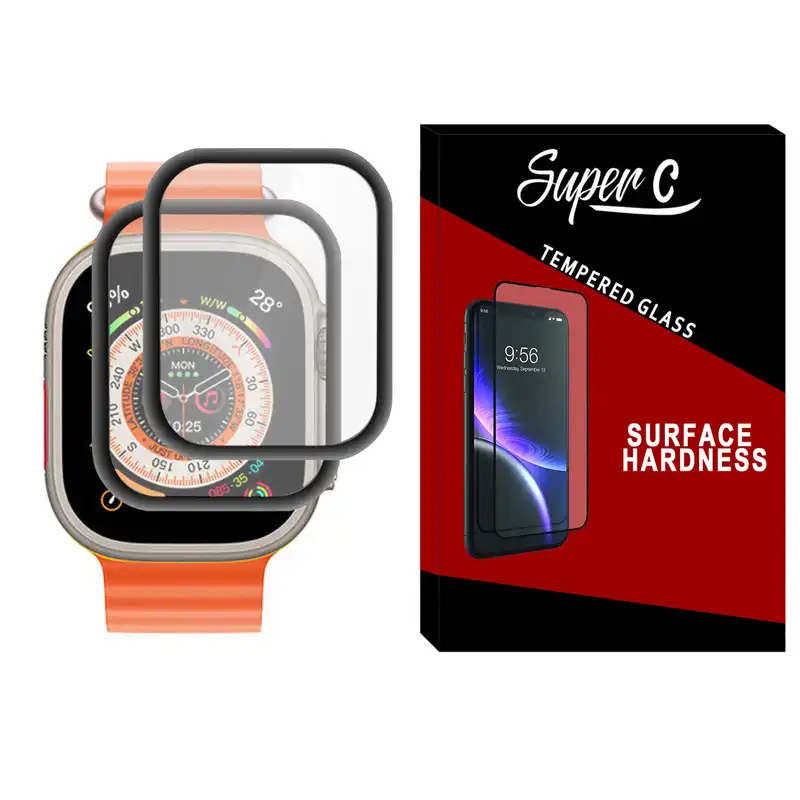 محافظ صفحه نمایش نانو سوپرسی مدل NSC مناسب برای ساعت هوشمند هاینو تکو T89 Ultra Max بسته دو عددی
