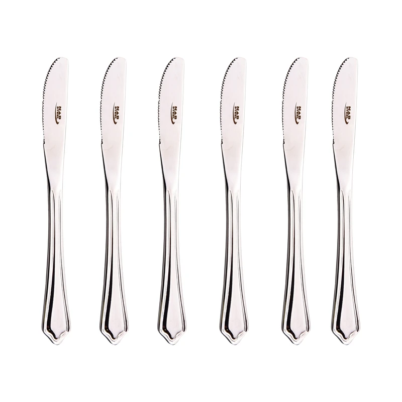 کارد میوه خوری ناب استیل مدل ونیز مجموعه 6 عددی