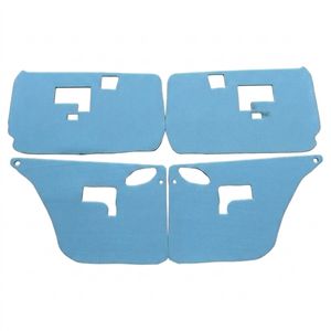 عایق صداگیری صوتی و حرارتی درب خودرو مدل ابر مناسب برای پژو 405 مجموعه 4 عددی