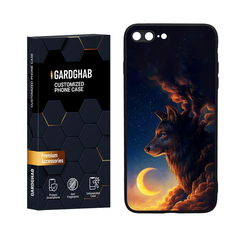 کاور گارد قاب مدل دورژله ای پسرانه مناسب برای گوشی موبایل اپل iPhone 7 Plus / 8 plus