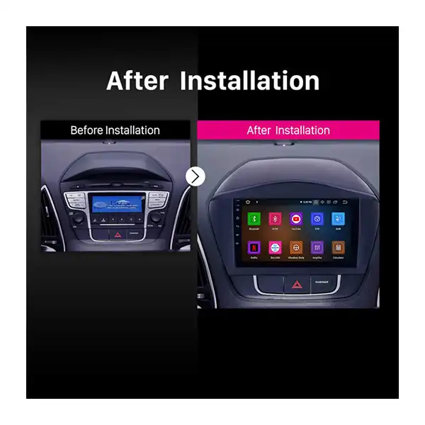 پخش کننده تصویری خودرو مدل IX35 مناسب برای هیوندای ix35