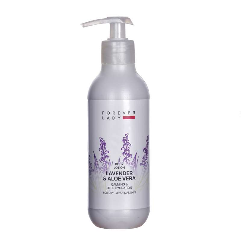 لوسیون بدن فور اور لیدی مدل لوندر و آلوئه ورا حجم 300 میلی لیتر