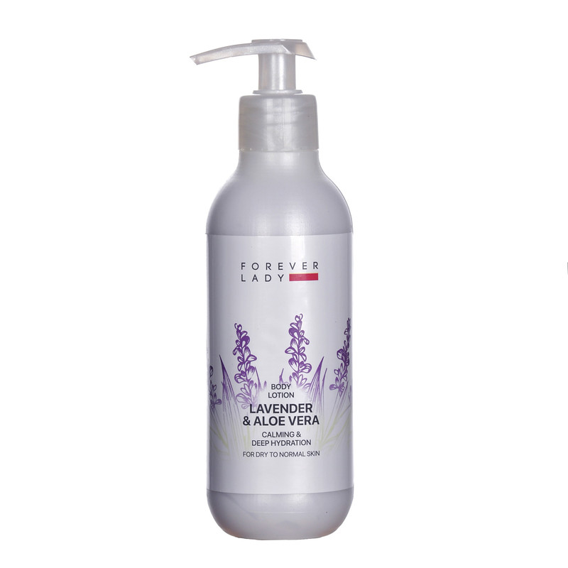 لوسیون بدن فور اور لیدی مدل لوندر و آلوئه ورا حجم 300 میلی لیتر