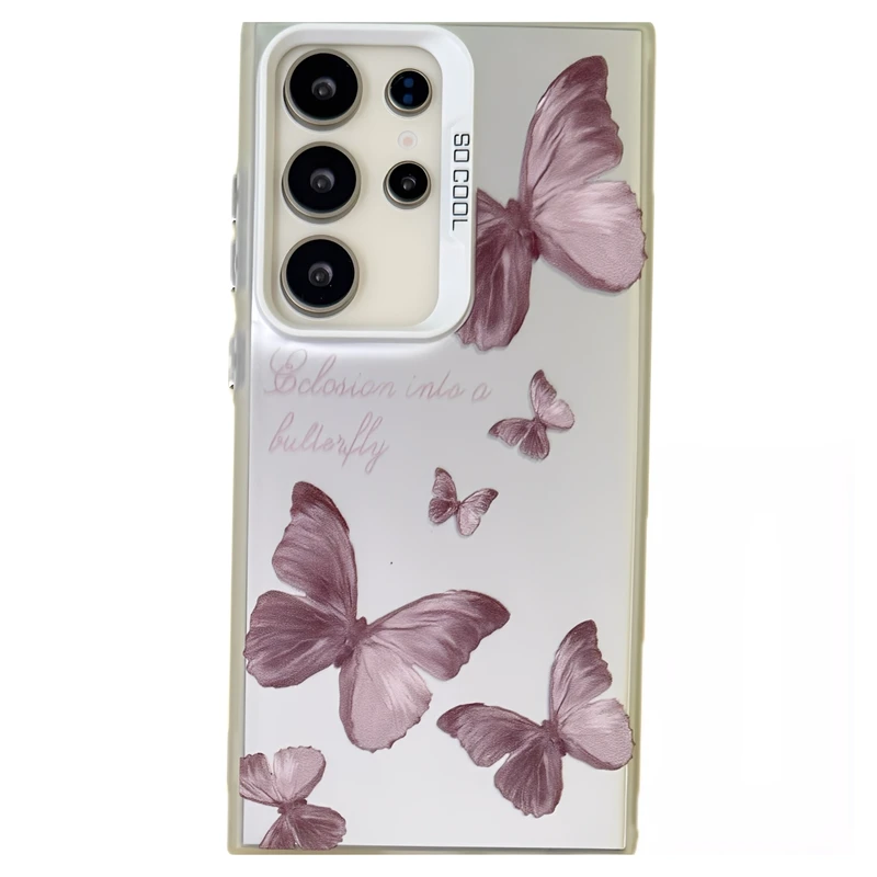 کاور مدل so cool طرح پروانه مناسب برای گوشی موبایل سامسونگ Galaxy S23 Ultra