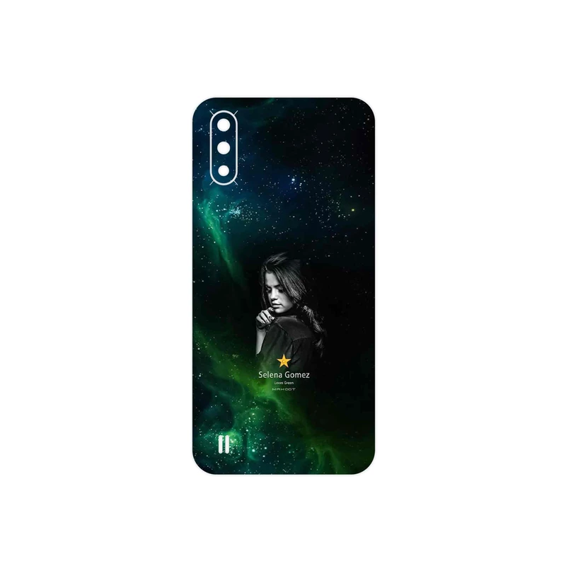 برچسب پوششی ماهوت مدل Selena Gomez مناسب برای گوشی موبایل سامسونگ Galaxy A01