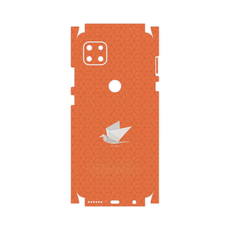 برچسب پوششی ماهوت مدل Minimalist origami bird-FullSkin مناسب برای گوشی موبایل موتورولا MOTO G 5G