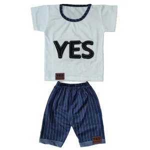 ست تی شرت و شلوارک پسرانه مدل BSTYES