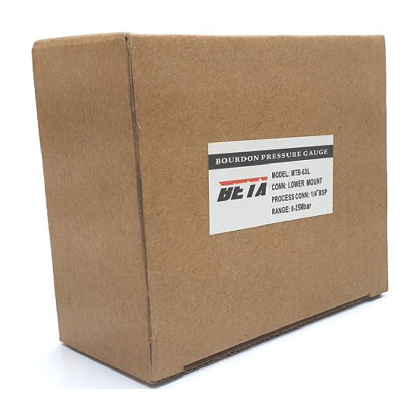 گیج فشار بتا مدل 25mbar-6cm گیج فشار بتا مدل 25mbar-6cm